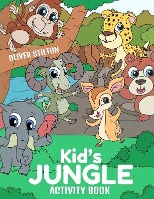 Book cover for Kid's Jungle Activity Book