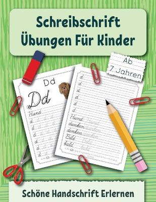 Book cover for Schreibschrift Übungen Für Kinder