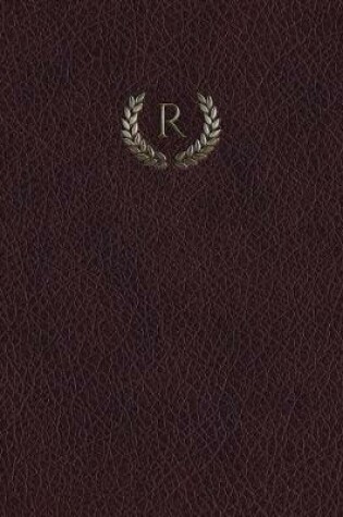 Cover of Monogram "R" Sketchbook