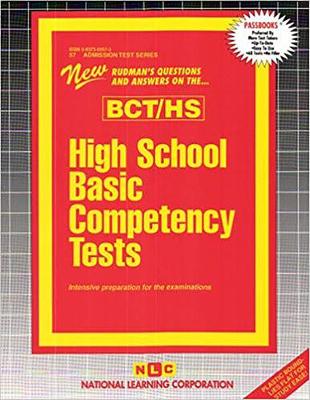 Book cover for HIGH SCHOOL BASIC COMPETENCY TESTS (BCT/HS)