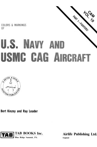 Cover of United States Navy Carrier Air Group Aircraft