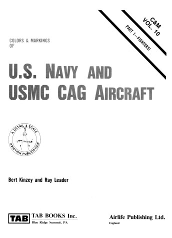 Book cover for United States Navy Carrier Air Group Aircraft