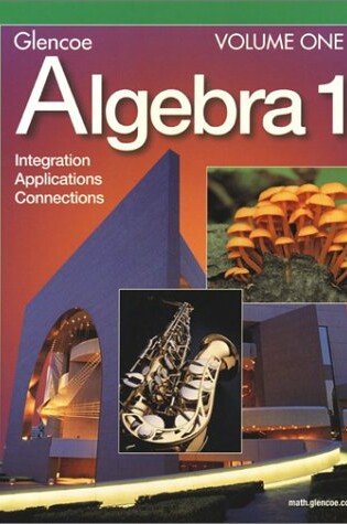 Cover of Algebra Student Edition Volume 1