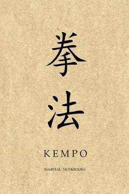 Book cover for Martial Notebooks KEMPO