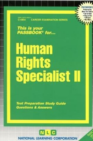 Cover of Human Rights Specialist II