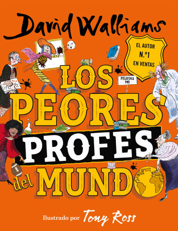 Book cover for Los peores profes del mundo / The World's Worst Teachers