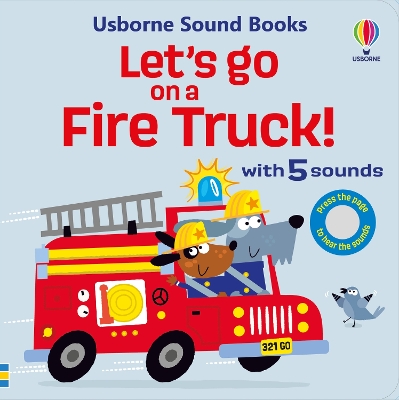 Book cover for Let's go on a Fire Truck