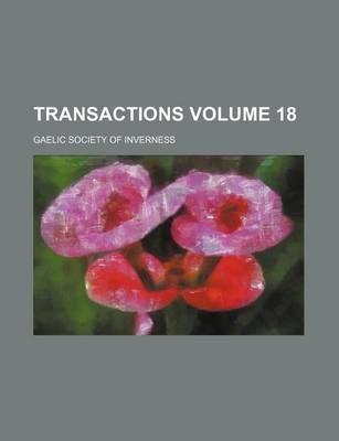 Book cover for Transactions Volume 18