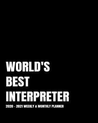 Book cover for World's Best Interpreter Planner