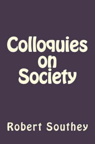 Cover of Colloquies on Society