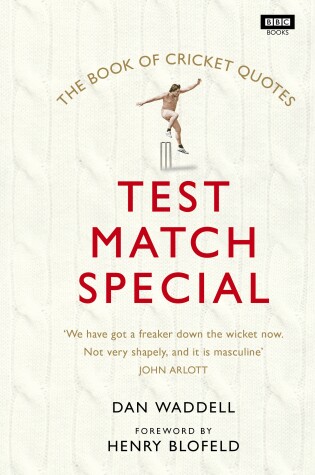 Cover of The Test Match Special Book of Cricket Quotes