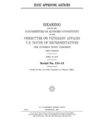 Cover of State Approving Agencies