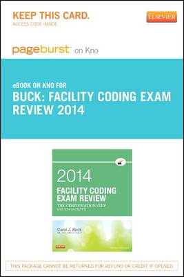 Book cover for Part - Facility Coding Exam Review 2014 - Pageburst E-Book on Kno (Retail Access Card)