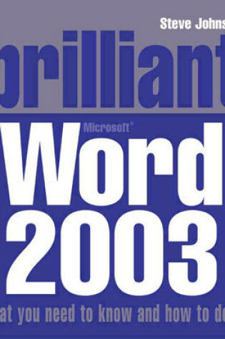 Cover of Brilliant Word 2003
