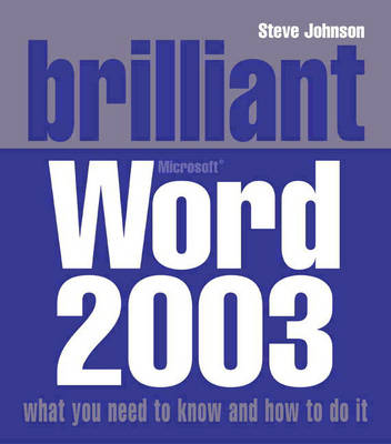 Book cover for Brilliant Word 2003