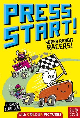 Cover of Press Start! Super Rabbit Racers!