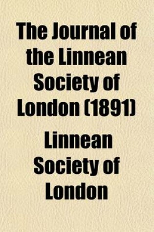 Cover of The Journal of the Linnean Society of London (Volume 23)