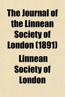 Book cover for The Journal of the Linnean Society of London (Volume 23)