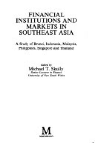 Cover of Financial Institutions and Markets in South-east Asia