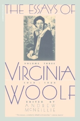 Cover of Essays of Virginia Woolf Vol 3 1919-1924