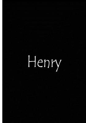 Book cover for Henry - Personalized Notebook