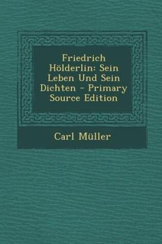 Cover of Friedrich Holderlin