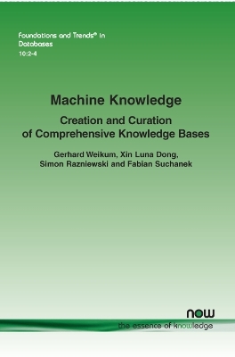 Book cover for Machine Knowledge