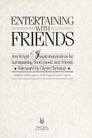 Book cover for Entertaining with Friends