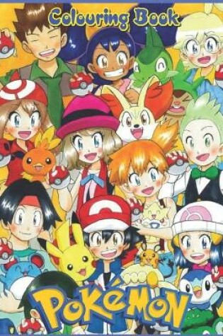 Cover of Pokemon Colouring Book