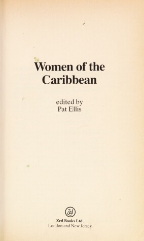 Book cover for Women of the Caribbean
