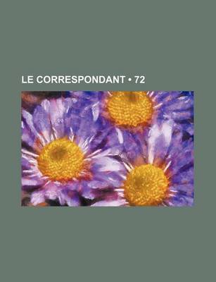 Book cover for Le Correspondant (72)