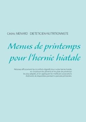 Book cover for Menus de printemps pour l'hernie hiatale