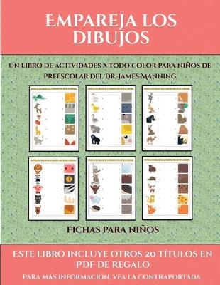 Book cover for Fichas para niños (Empareja los dibujos)