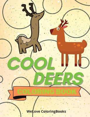 Book cover for Cool Deers Coloring Book