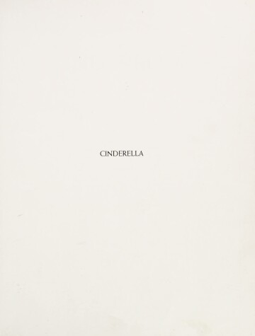 Cover of Cinderella