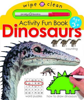 Cover of Wipe Clean Activity Fun Book - Dinosaurs