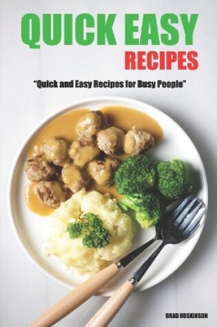 Cover of Quick Easy Recipes