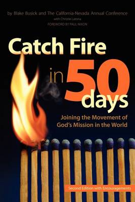 Book cover for Catch Fire in 50 Days