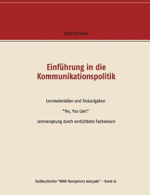 Book cover for Einführung in die Kommunikationspolitik