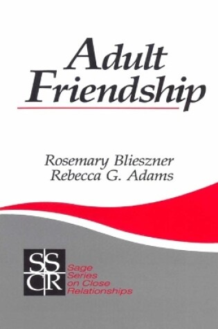 Cover of Adult Friendship