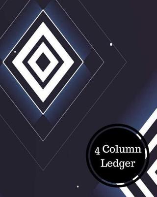 Book cover for 4 Column Ledger