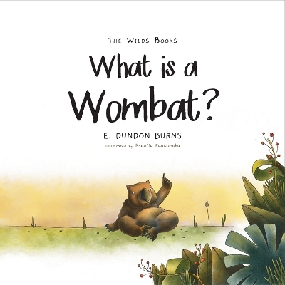 Book cover for What is a Wombat?