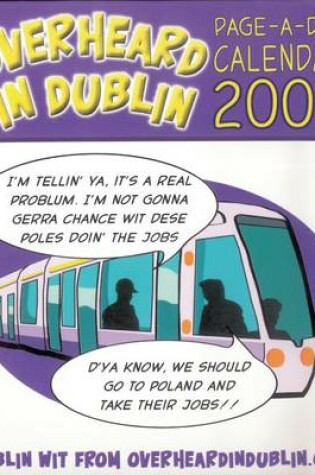 Cover of Overheard in Dublin, Page-a-day Calendar