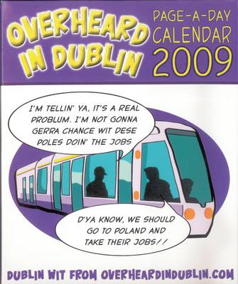 Book cover for Overheard in Dublin, Page-a-day Calendar