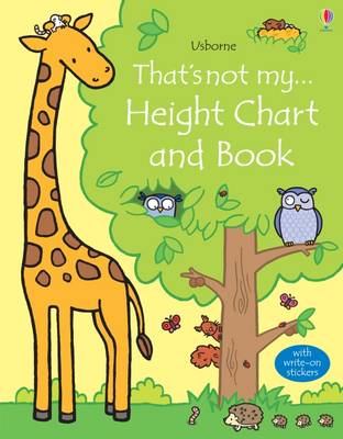 Book cover for That's not my Height Chart and Book