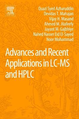 Book cover for Advances and Recent Applications in LC-MS and HPLC