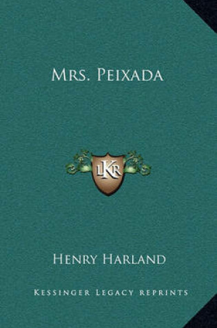 Cover of Mrs. Peixada Mrs. Peixada