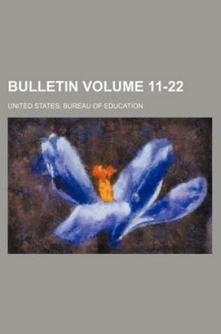 Cover of Bulletin Volume 11-22