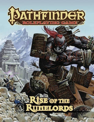 Book cover for Pathfinder Adventure Path: Rise of the Runelords Anniversary Edition