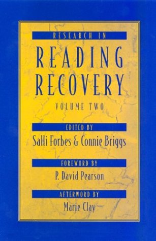Book cover for Research in Reading Recovery